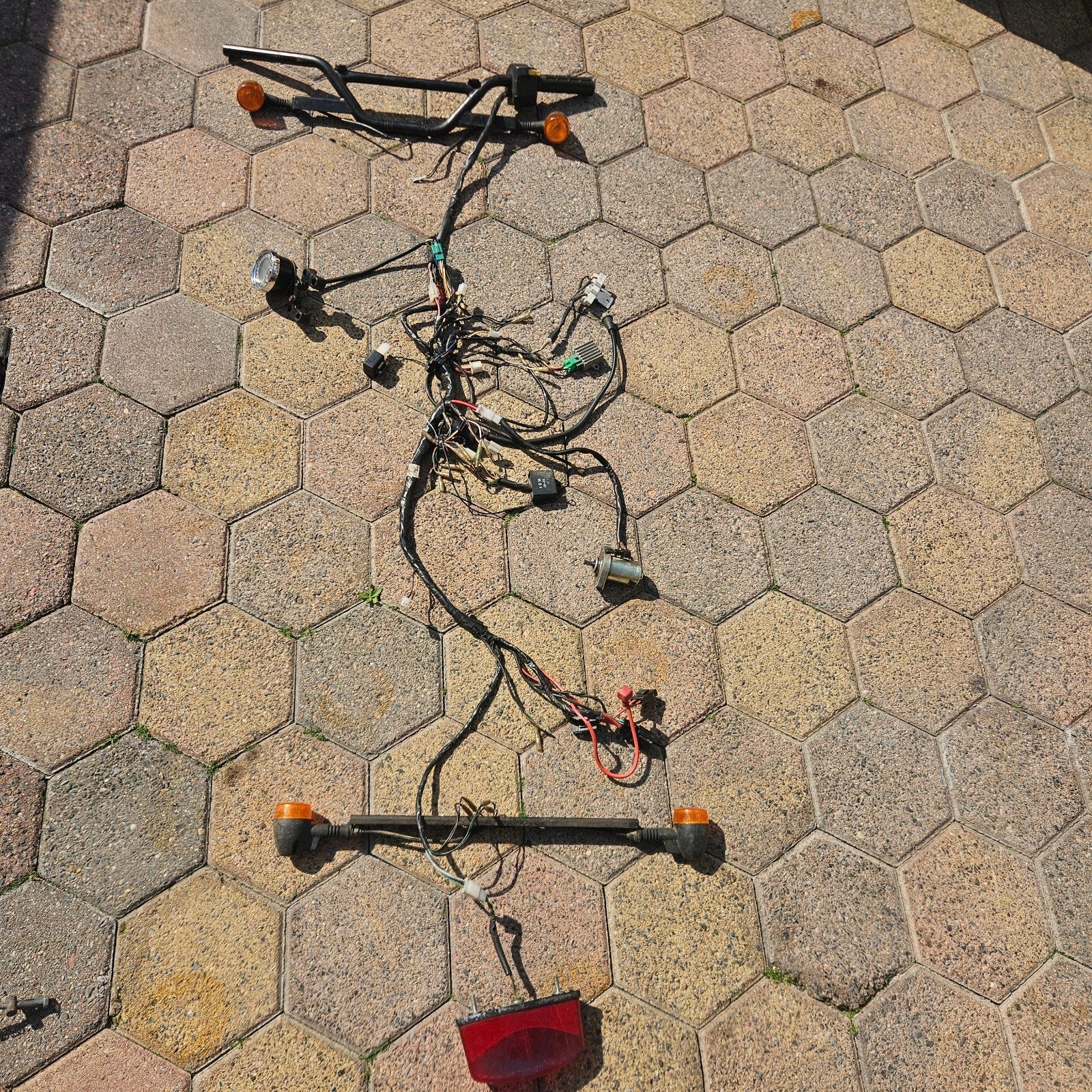 Complete kabelboom 50cc-100cc 2takt quad, Ophalen