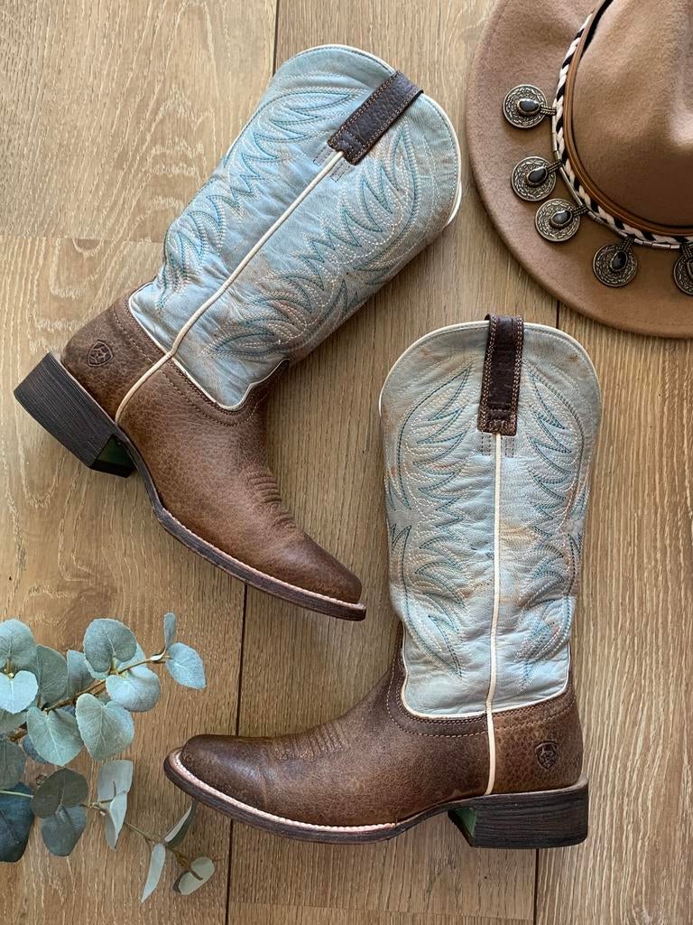 Ariat cowboylaarzen 37 western boots bohemian laarzen, Hoge laarzen, -, Ophalen of Verzenden, Zo goed als nieuw