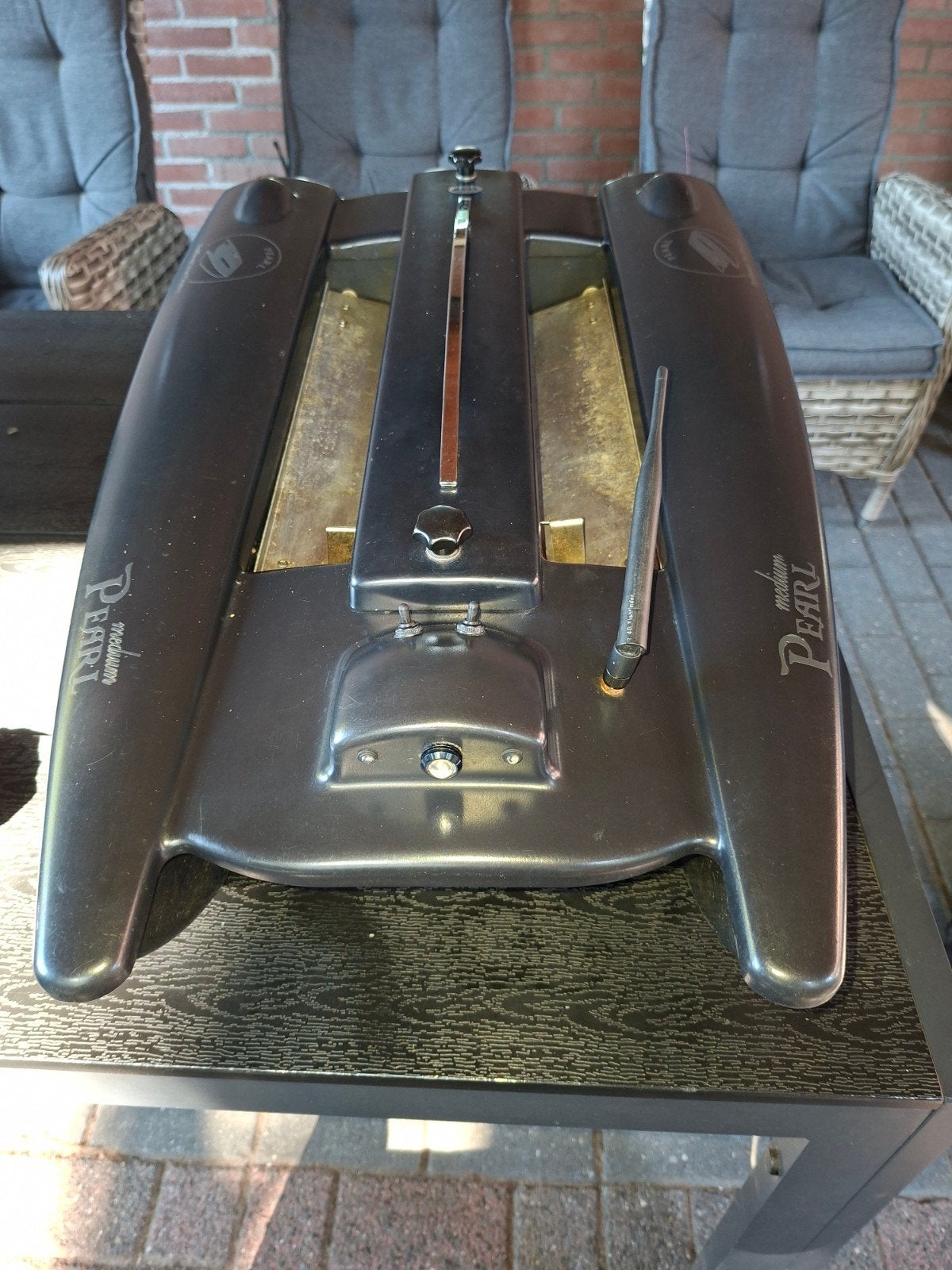 Voerboot medium Pearl met tolson TF640 dieptemeter met gps, Ophalen of Verzenden, Gebruikt