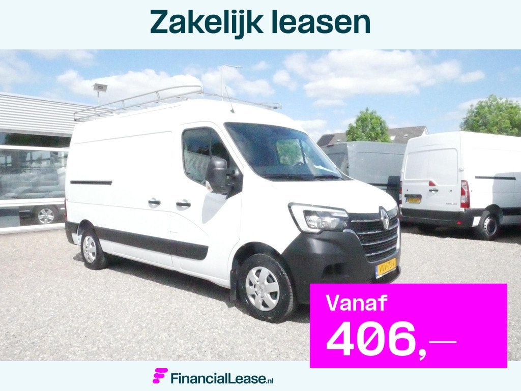 Renault Master 2.3 dCi 150PK L2H2 AC Imperial ladder inricht, Voorwielaandrijving, Stof, Gebruikt, 4 cilinders