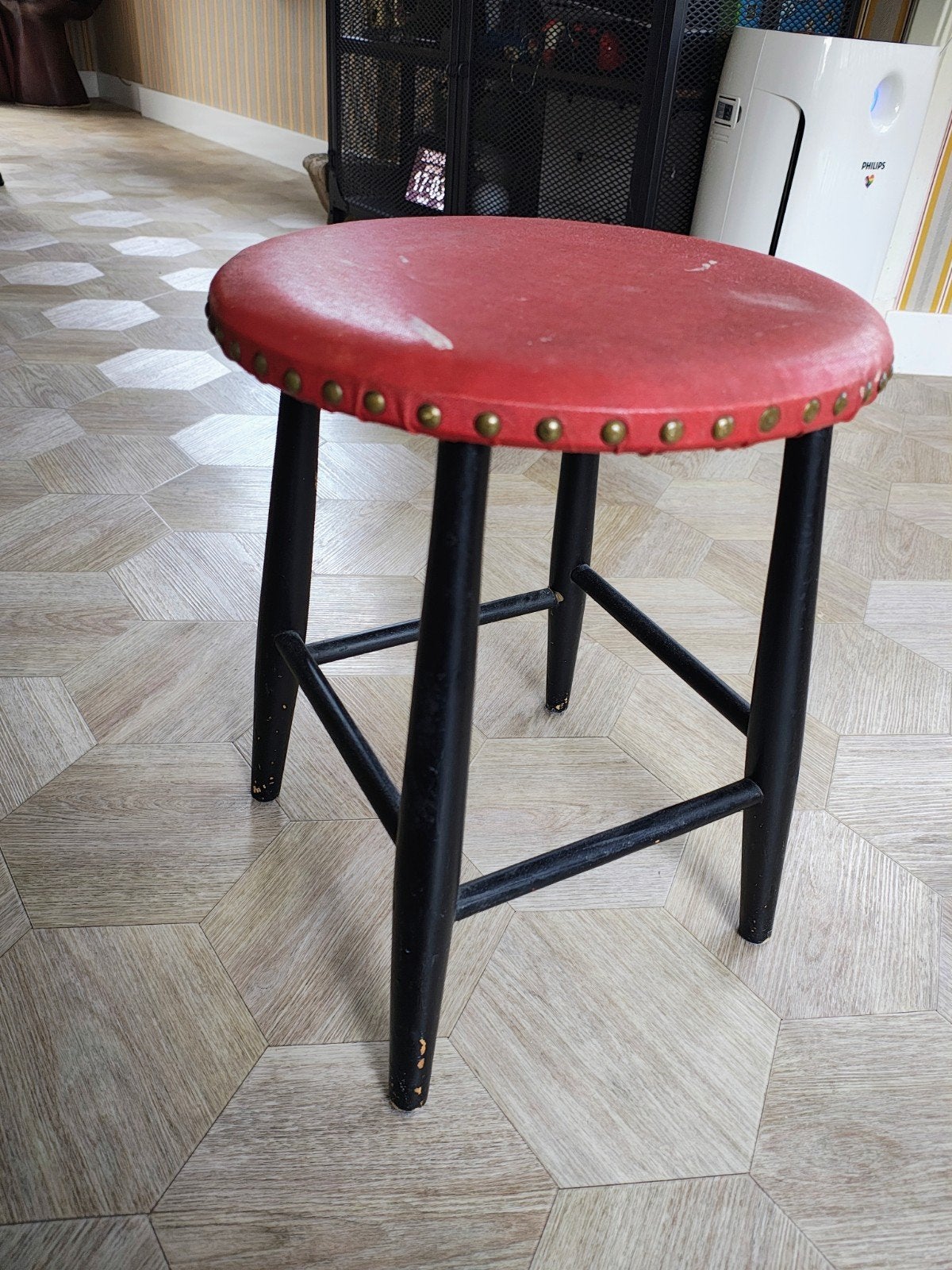 Retro krukje jaren '60, Ophalen, Gebruikt, Hout