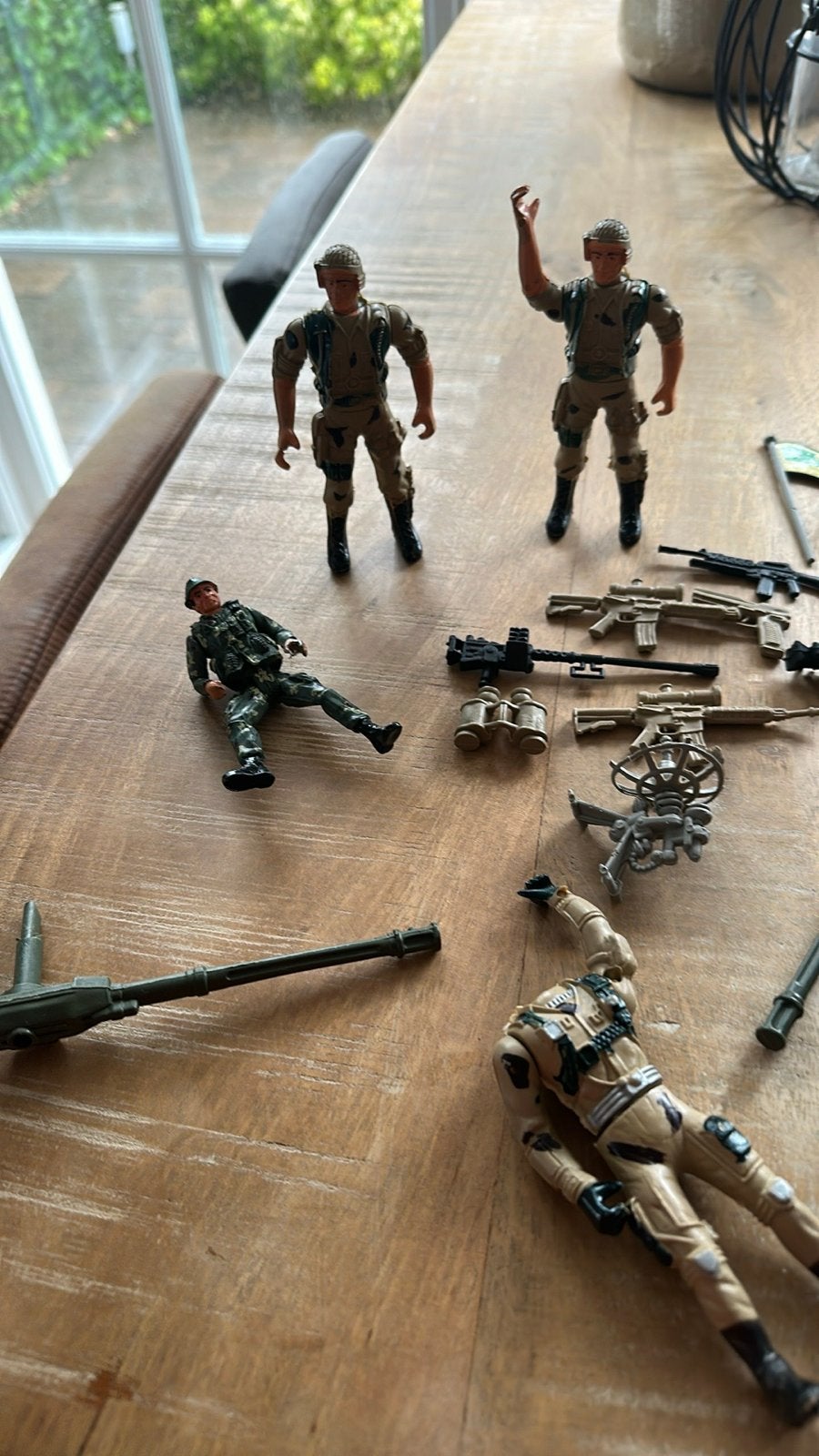 Leger speelgoed set met soldaten en accessoires, Ophalen of Verzenden, Gebruikt, Jongen