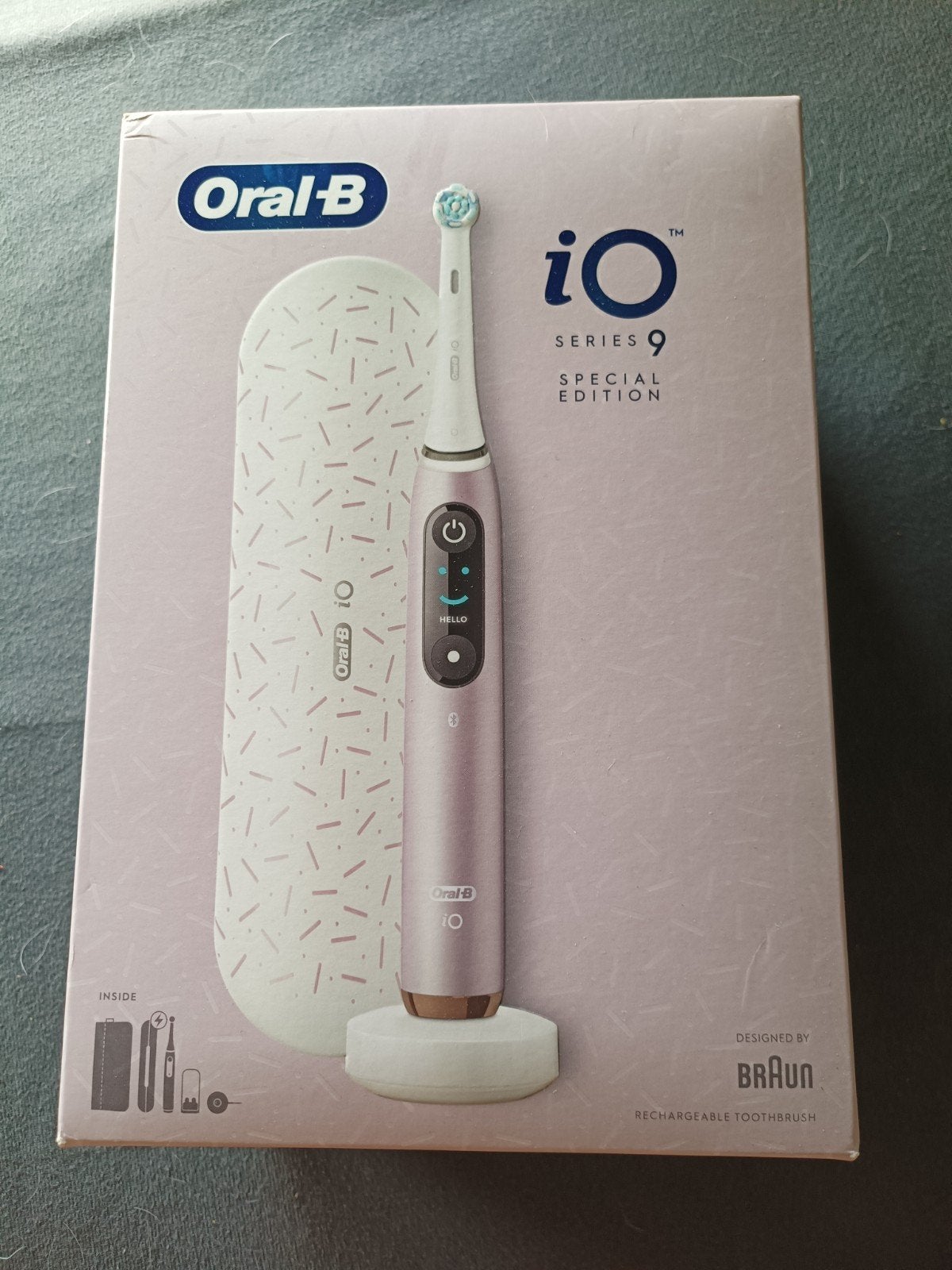 oral b io 9 serie pink quartz special edition, Sieraden, Tassen en Uiterlijk, Ophalen of Verzenden, Nieuw, Tandenborstel