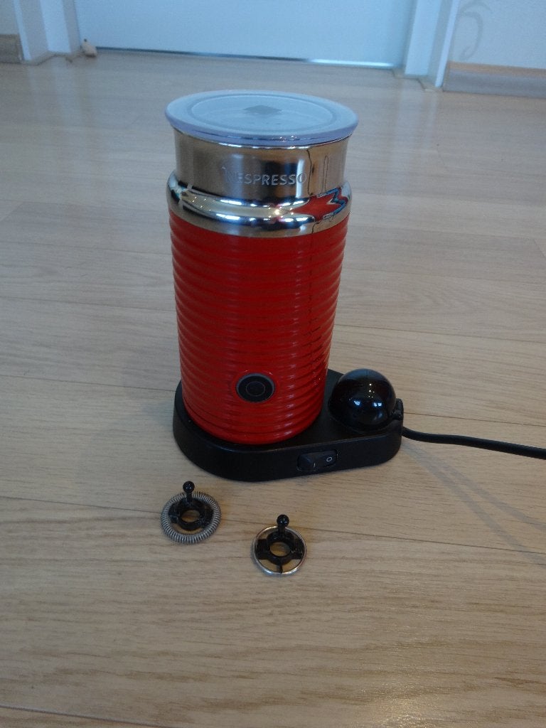 Nespresso melkopschuimer Aeroccino 3, Ophalen of Verzenden, Niet werkend, Elektrische melkopschuimer