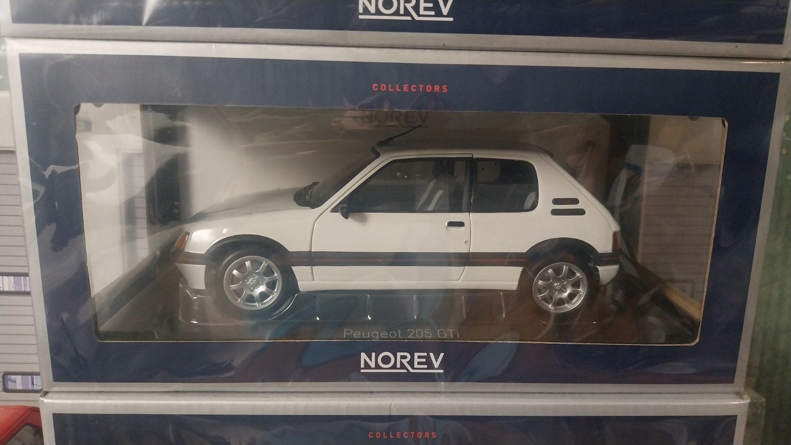 SALE : Peugeot 205 1900 gti wit, Ophalen of Verzenden, Nieuw, Auto, Norev