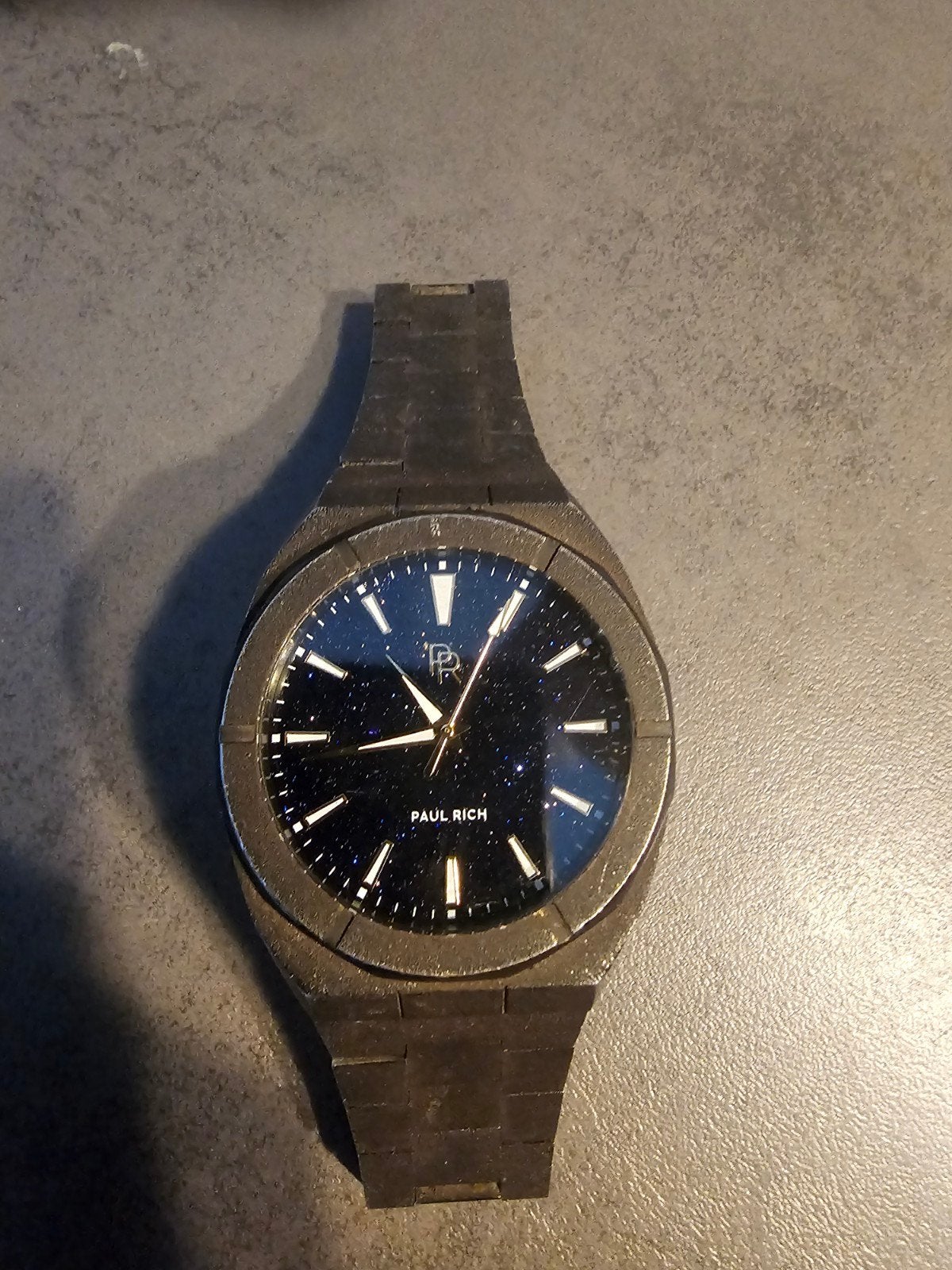 Paul Rich horloge - klein onderhoud nodig, Sieraden, Tassen en Uiterlijk, Staal, Gebruikt, Staal, Polshorloge