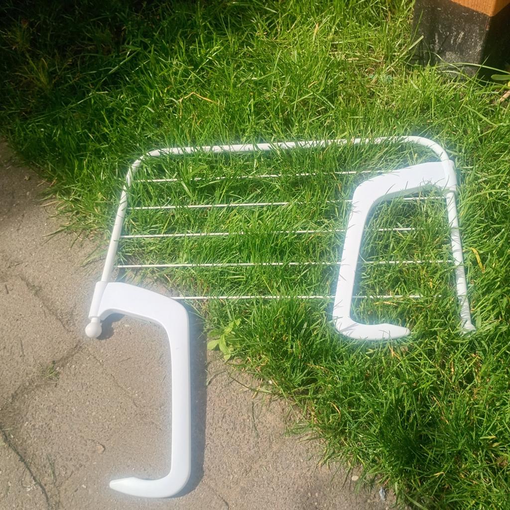 Handig wasrek voor aan de deur of balkon, Tuin en Terras, Droogmolens en Wasrekken, Ophalen, Gebruikt, Wasrek
