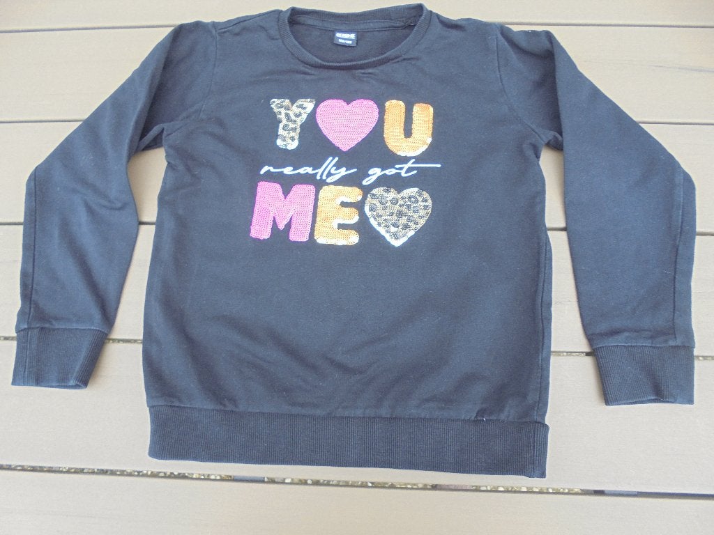 Zwarte dunne trui KIDS, Kinderen en Baby's, Kinderkleding | Maat 122, Meisje, Kids, Trui of Vest, Ophalen of Verzenden