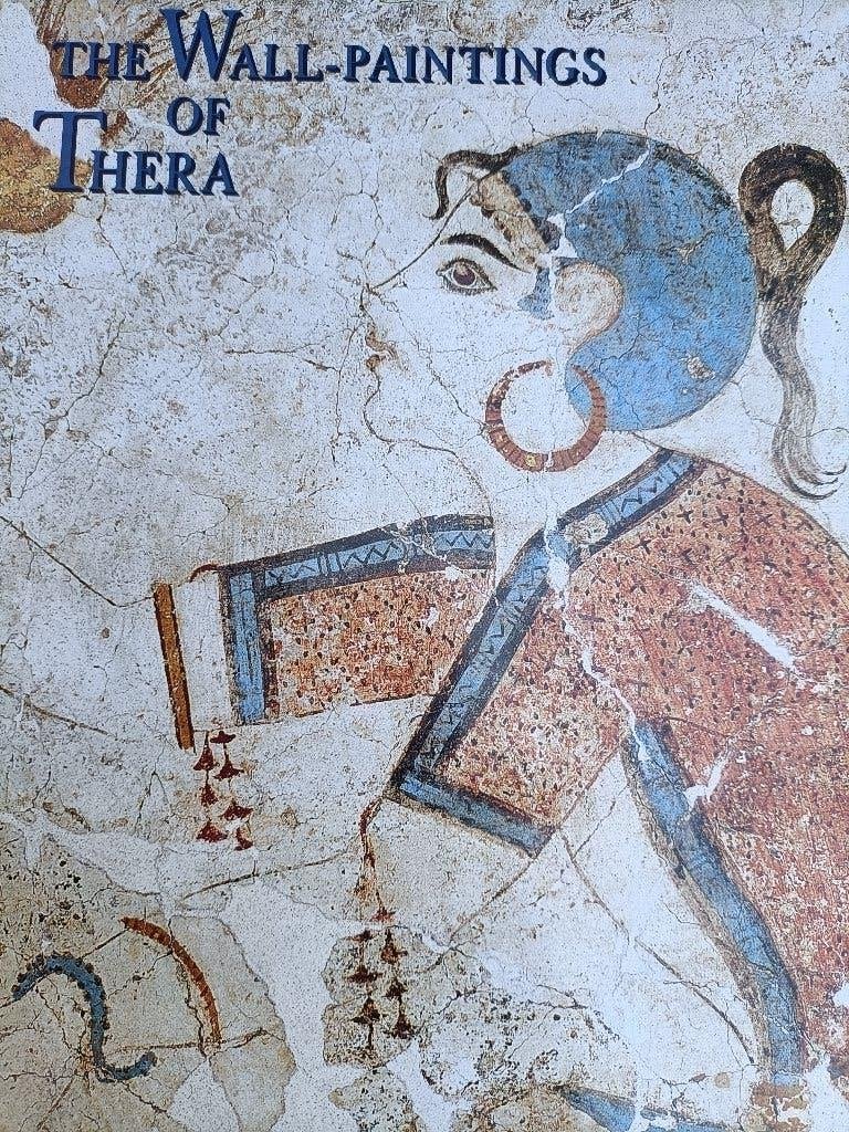 The Wall-paintings of Thera, Ophalen of Verzenden, Zo goed als nieuw