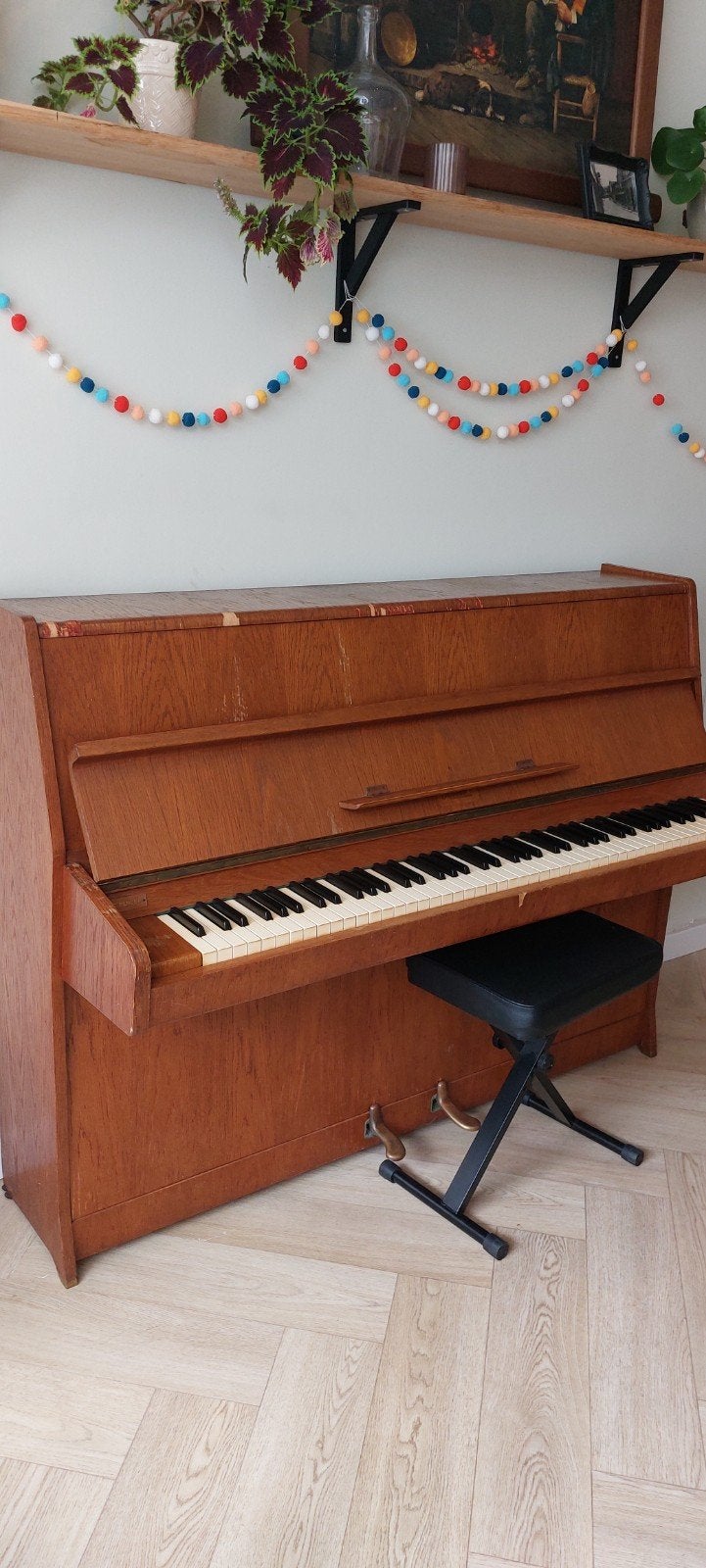 Rösler Piano - Bruin, Gebruikt, Ophalen, Gebruikt, Bruin, Piano