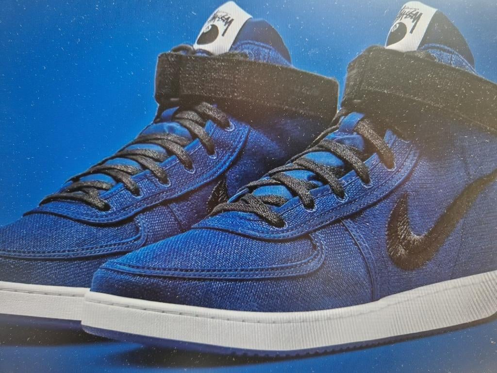 Nike Stüssy Vandal High, Blauw, Nike, Nieuw, Ophalen of Verzenden