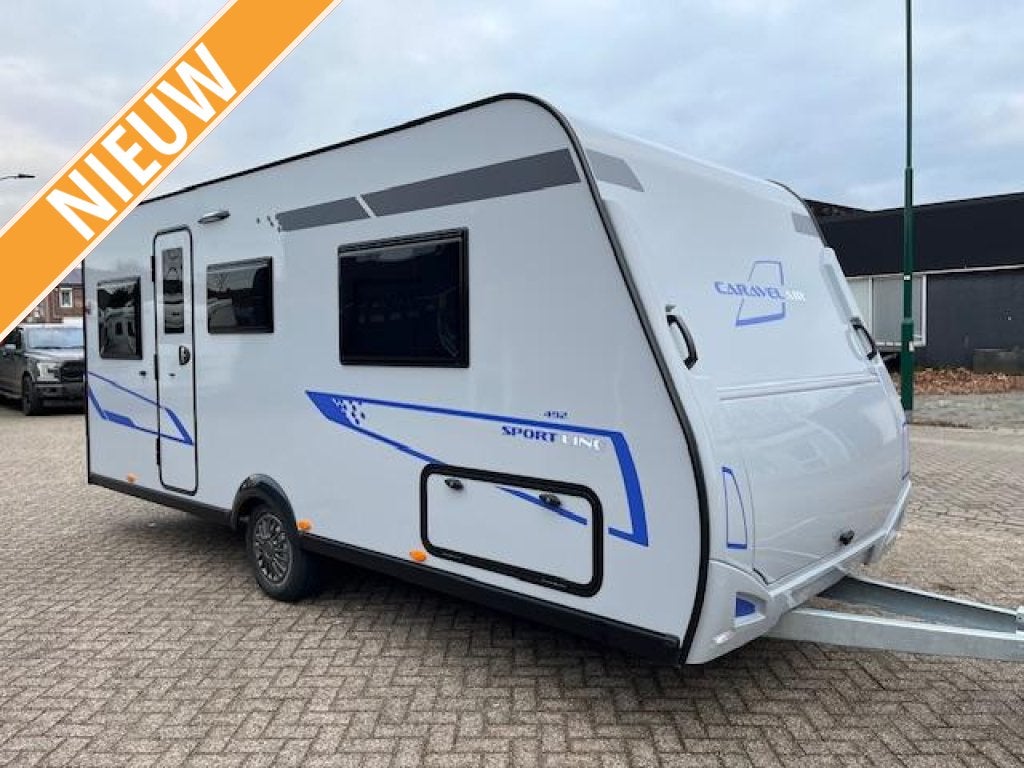 Caravelair Sport Line 492 Nieuw Model 2026, Caravans en Kamperen, Rondzit, Bedrijf, 5 tot 6 meter, Schokbreker