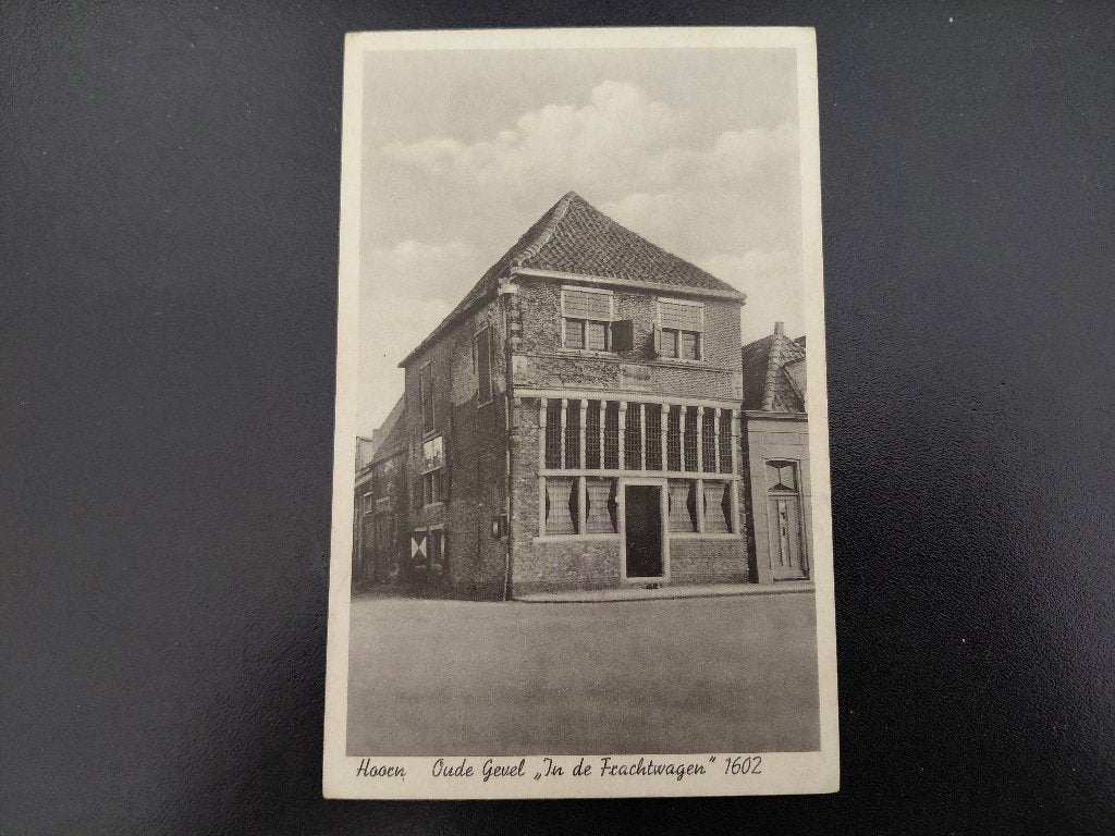 Hoorn, Oude Gevel, "In de Frachtwagen" 1602, gelopen., Verzenden, 1920 tot 1940, Gelopen, Noord-Holland