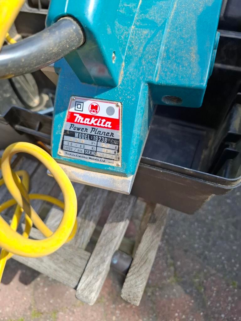 Makita Power Planer 1923B - Elektrische Schaafmachine, Ophalen, Gebruikt