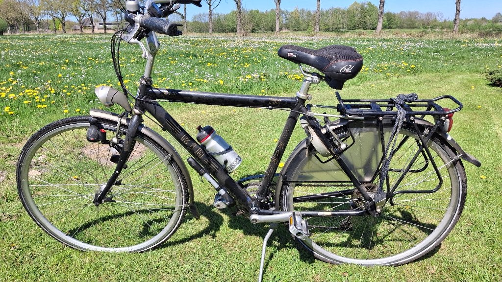 heren fiets met versnelling, 53 tot 57 cm, Ophalen, Gebruikt, Overige merken