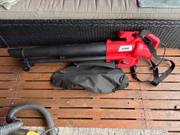 CMI Bladblazer, Tuin en Terras, Ophalen, Handgedragen, Nieuw, Met opvangzak