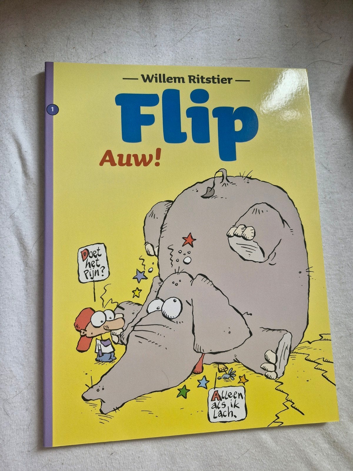 Flip Auw! - Willem Ritstier (Stripboek), Ophalen, Gelezen, Willem Ritstier, Fictie algemeen