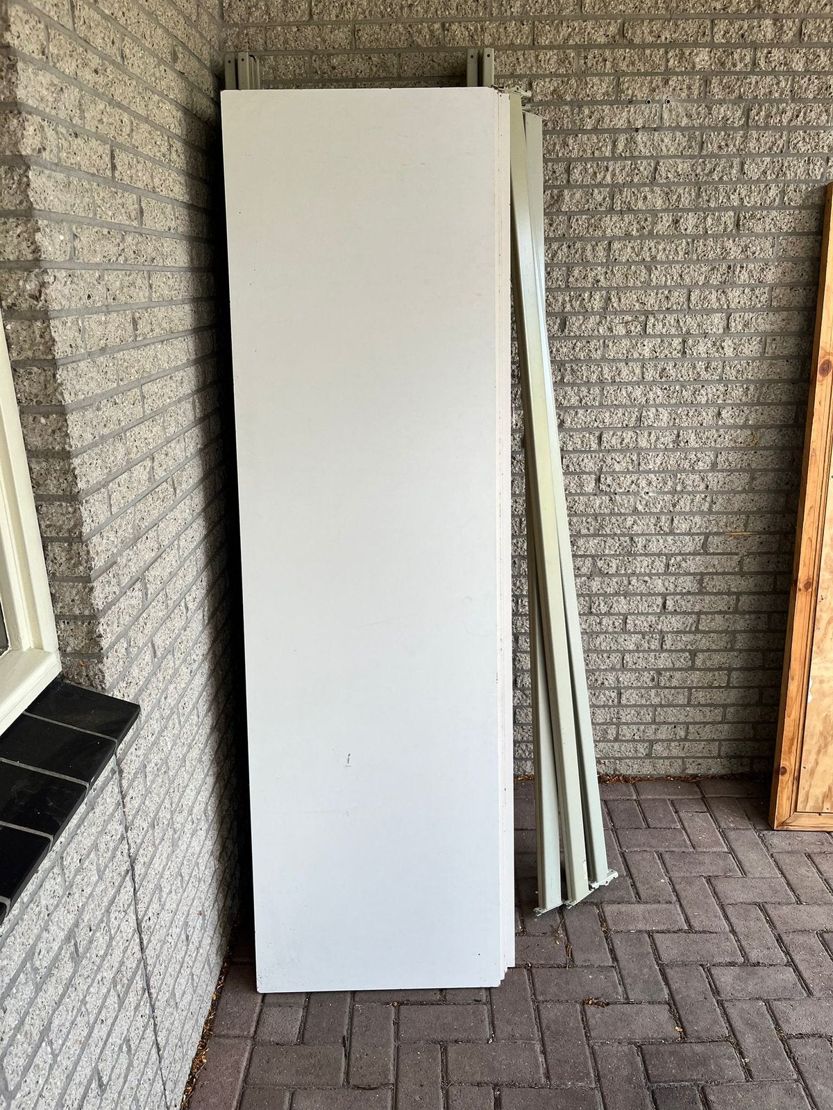 Mooie zware stelling te koop !, Ophalen, Gebruikt, 200 cm of meer, Wit