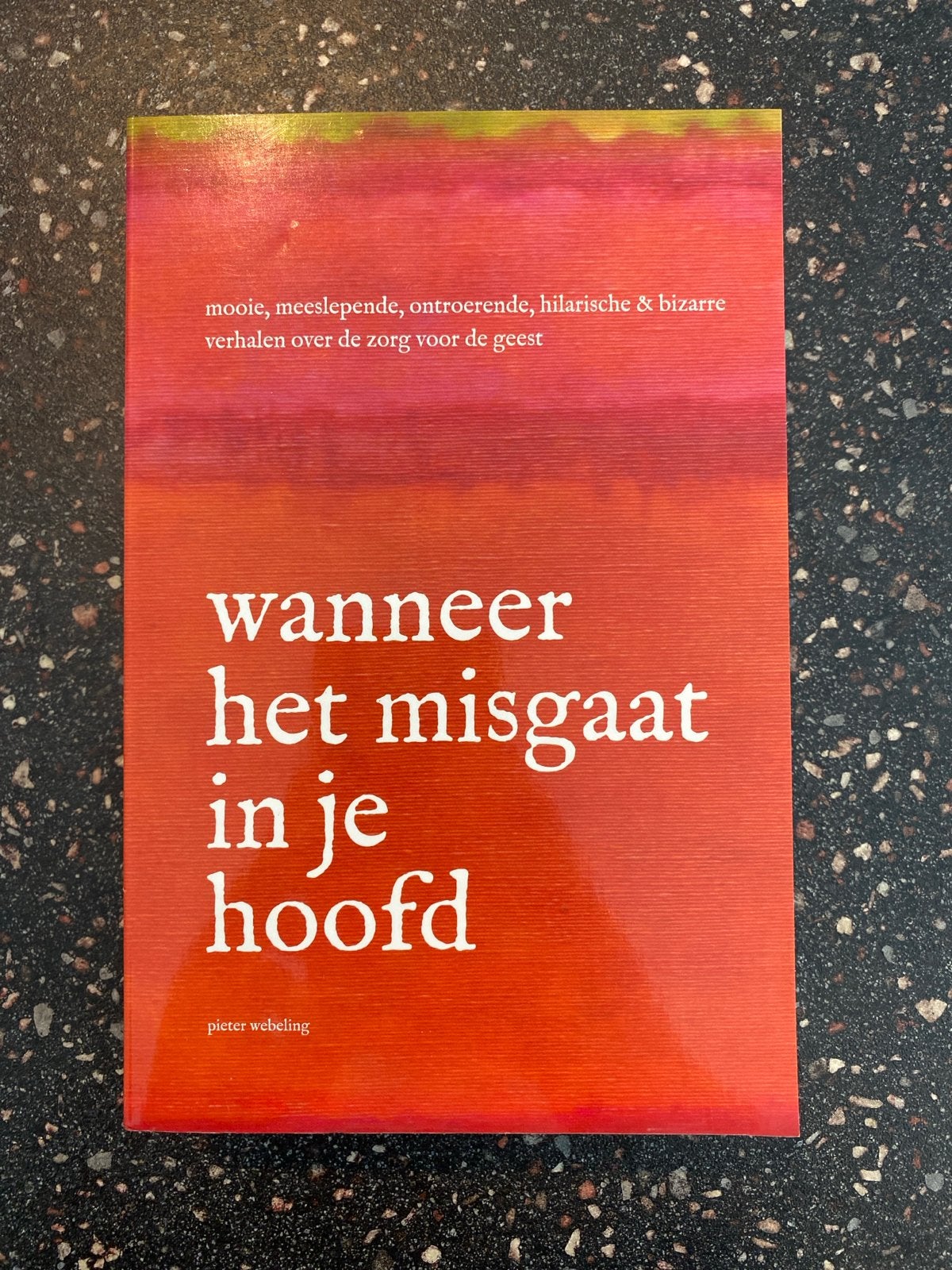 Wanneer het misgaat in je hoofd - Pieter Webeling, Boeken, Ophalen of Verzenden, Zo goed als nieuw, Klinische psychologie