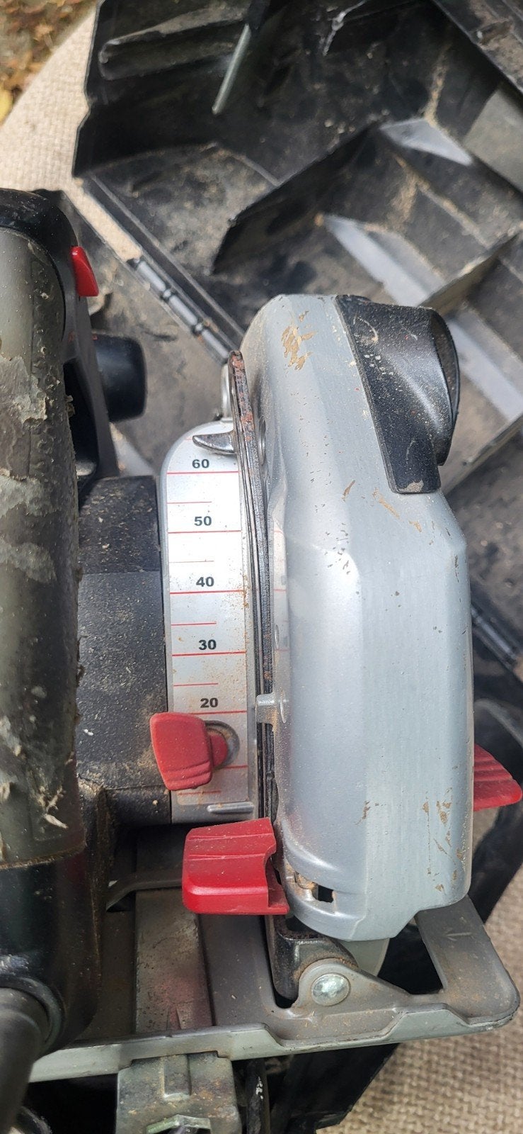 Skilsaw Cirkelzaag 1400W met 66mm zaagdiepte in koffer, Ophalen