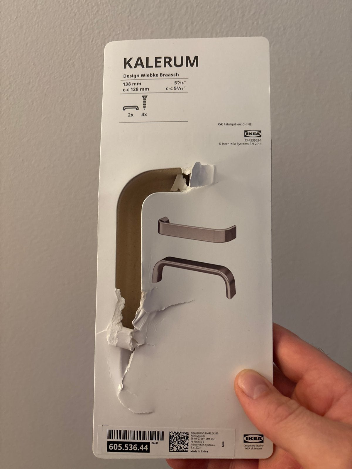 IKEA Kalerum handgreep - 1 stuk 128mm, Ophalen, Nieuw