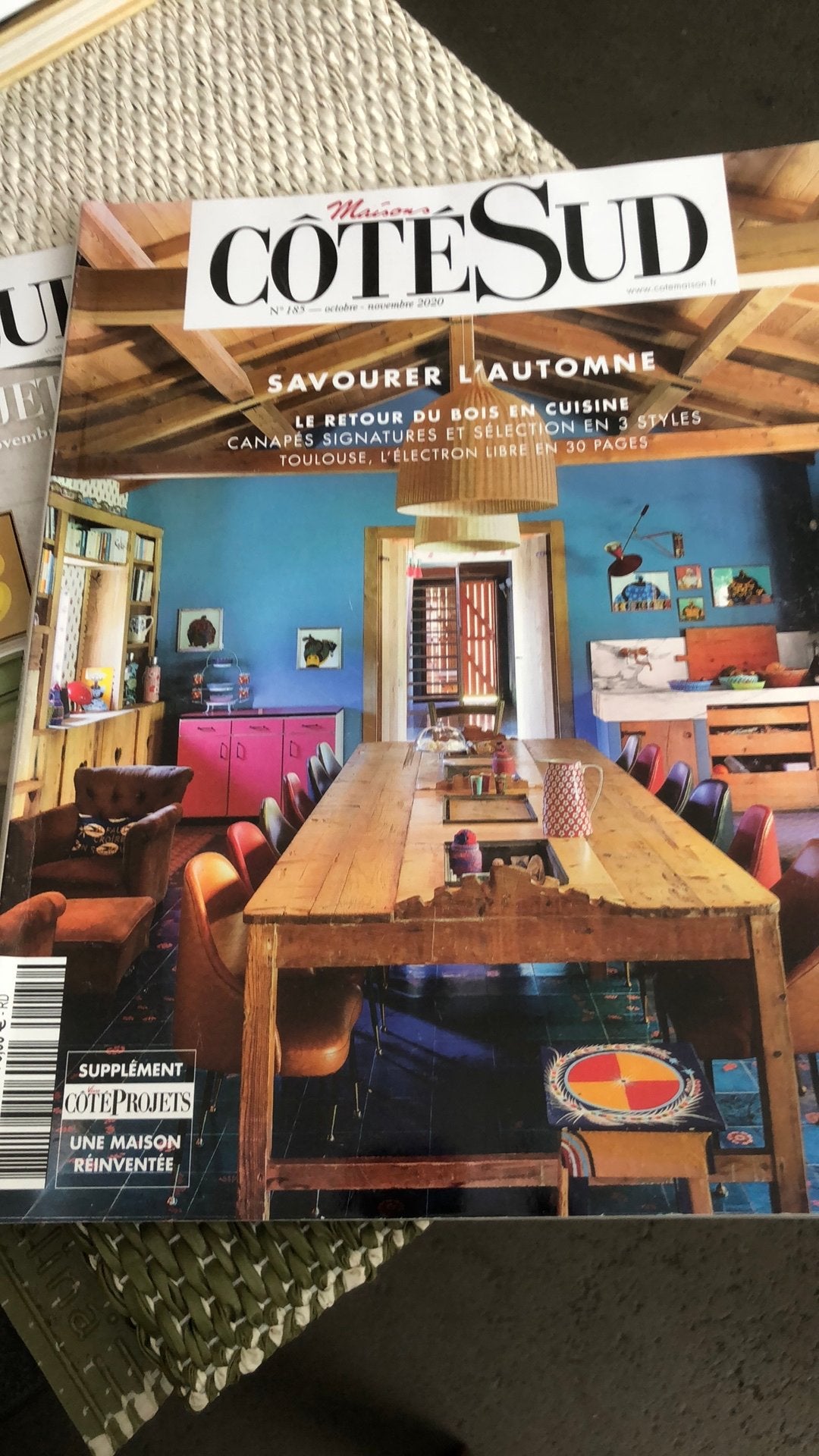Cóté Sud tijdschrift nr 185, Ophalen of Verzenden, Gelezen, Interieur en Design