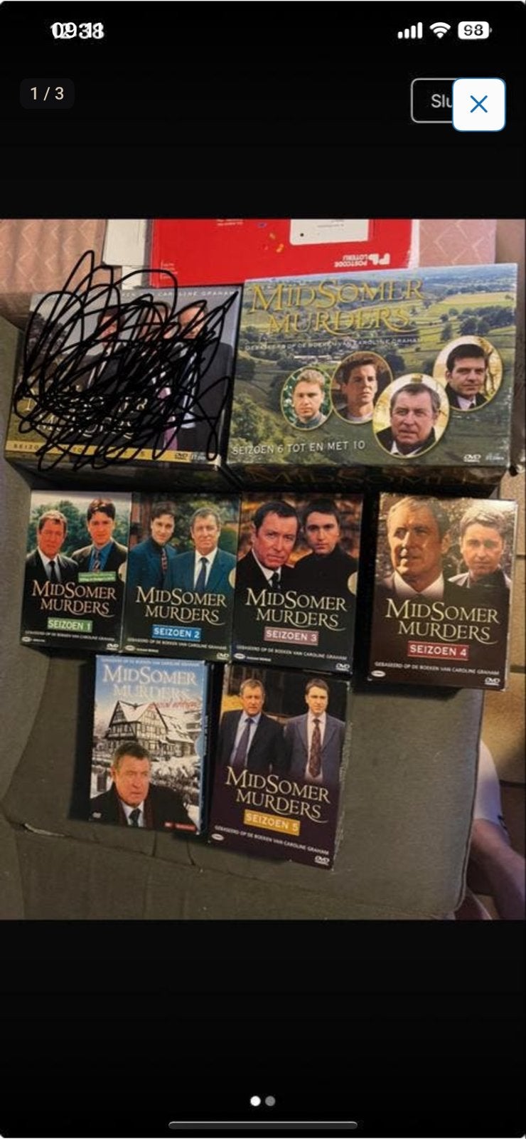 Midsomer Murders DVD Boxsets - Seizoenen 1 t/m 11, Cd's en Dvd's, Nederlands, Ophalen of Verzenden, Inclusief doosje, Gebruikt