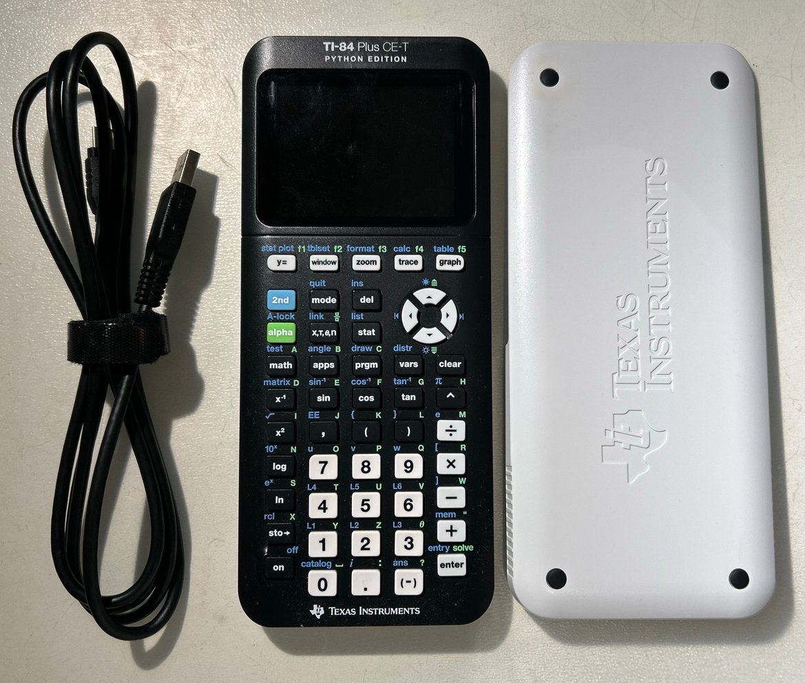 Grafische rekenmachine Texas instruments TI-84 incl oplader, Ophalen of Verzenden, Grafische rekenmachine, Nieuw
