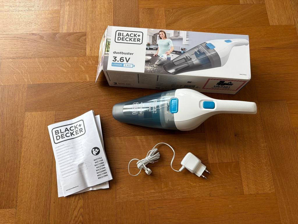 Nieuwe ongebruikte Black&Decker kruimeldief / handstofzuiger, Ophalen of Verzenden, Nieuw, Kruimeldief
