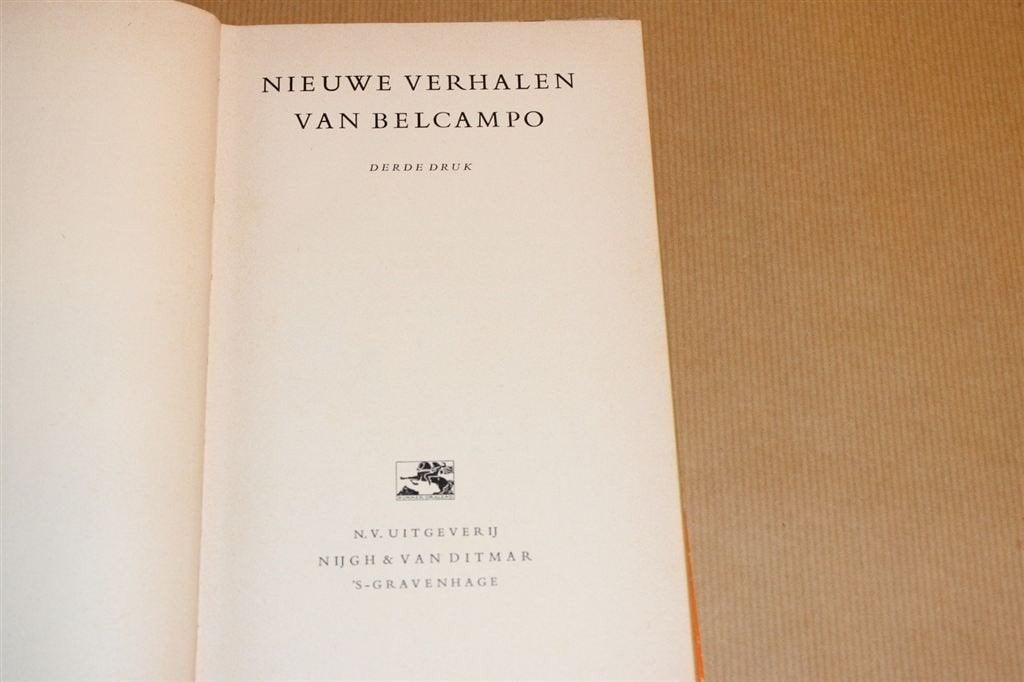 Nieuwe Verhalen van Belcampo [1955] 3e Druk, Boeken, Ophalen of Verzenden, Gelezen