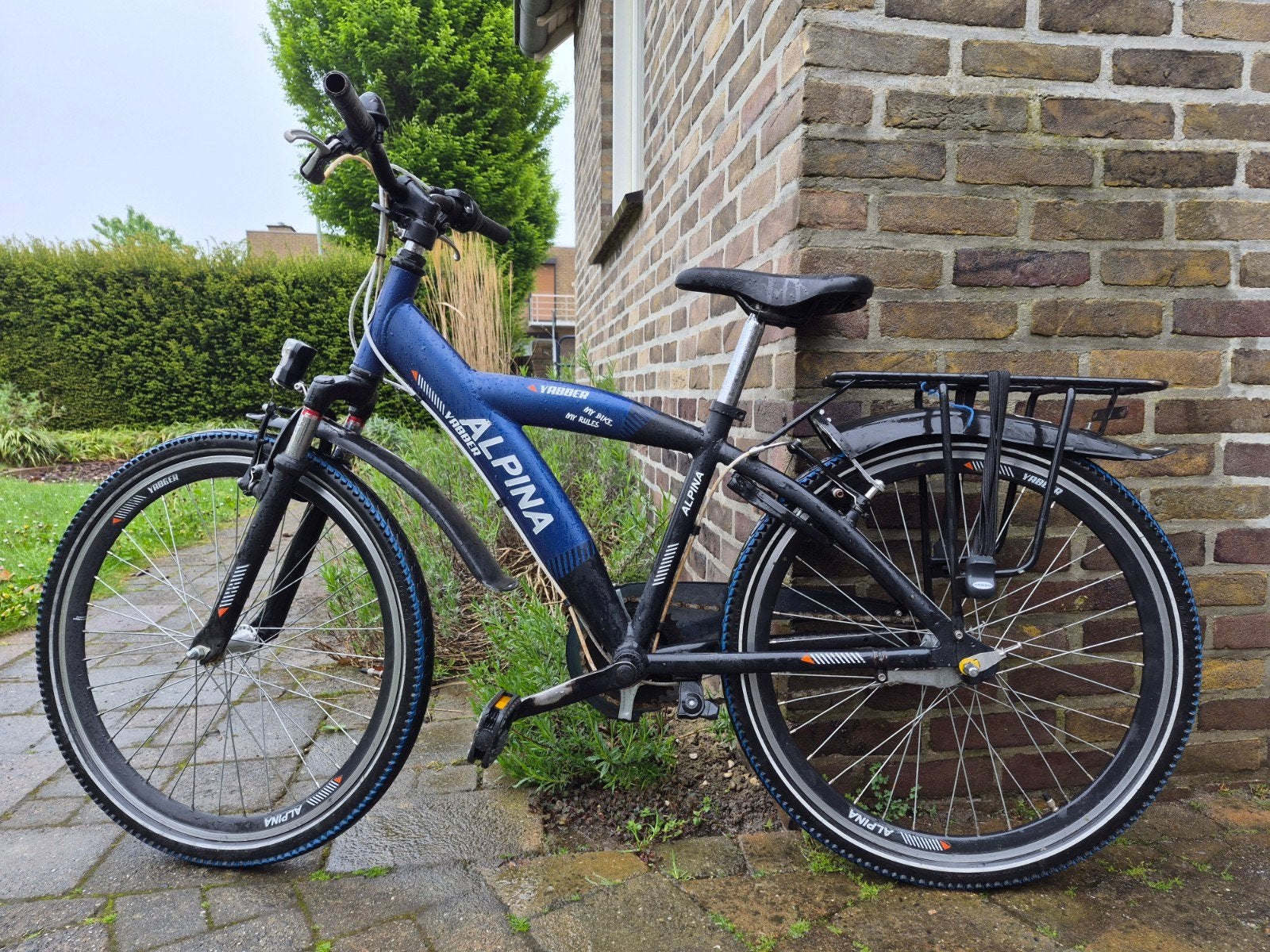 Alpina fiets - opknapper (achterlicht en standaard ontbreken, Ophalen, Gebruikt, Overige merken