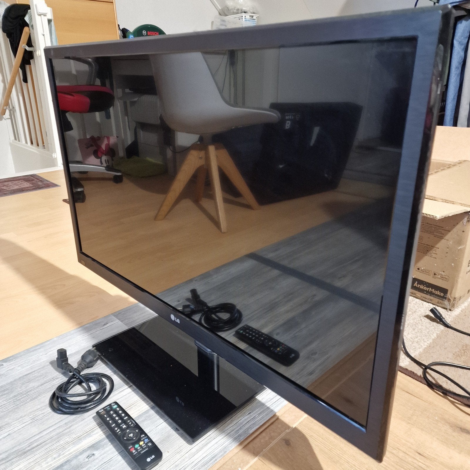 LG 42LT360C 42 inch LED TV - Goede staat, Ophalen, 50 Hz, HD Ready (720p), 100 cm of meer