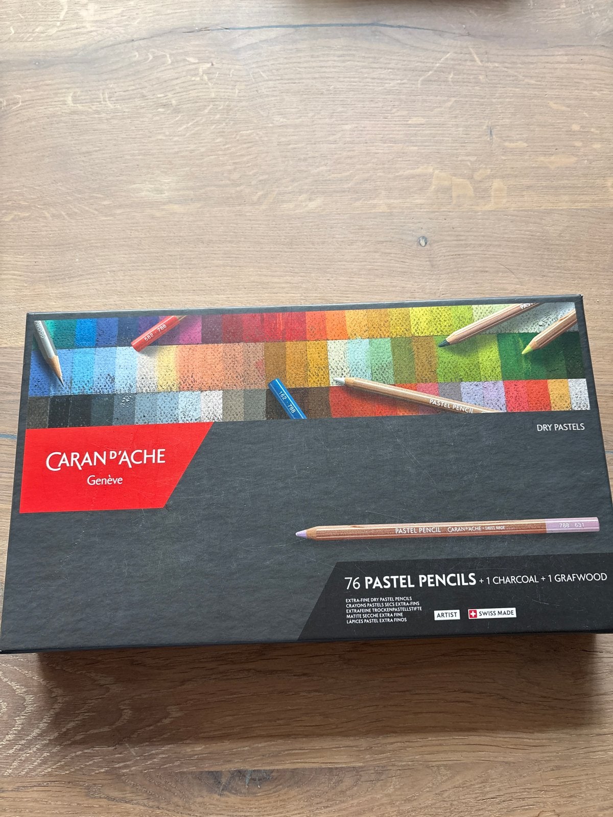 Caran d'Ache Pastel Potloden Set - 76 Stuks, Hobby en Vrije tijd, Tekenen, Ophalen of Verzenden, Gebruikt, Potlood of Stift