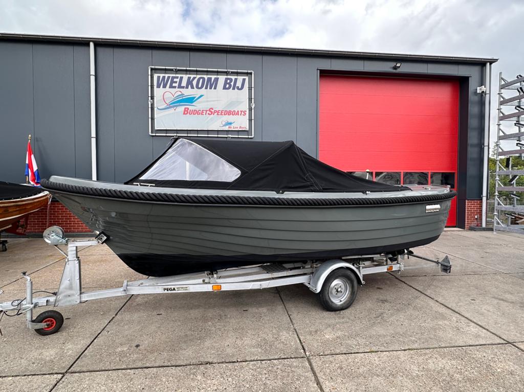 Sloep Gentle 575 2019 compleet met motor en trailer, Watersport en Boten, Sloepen, Ophalen of Verzenden, Zo goed als nieuw, Anker