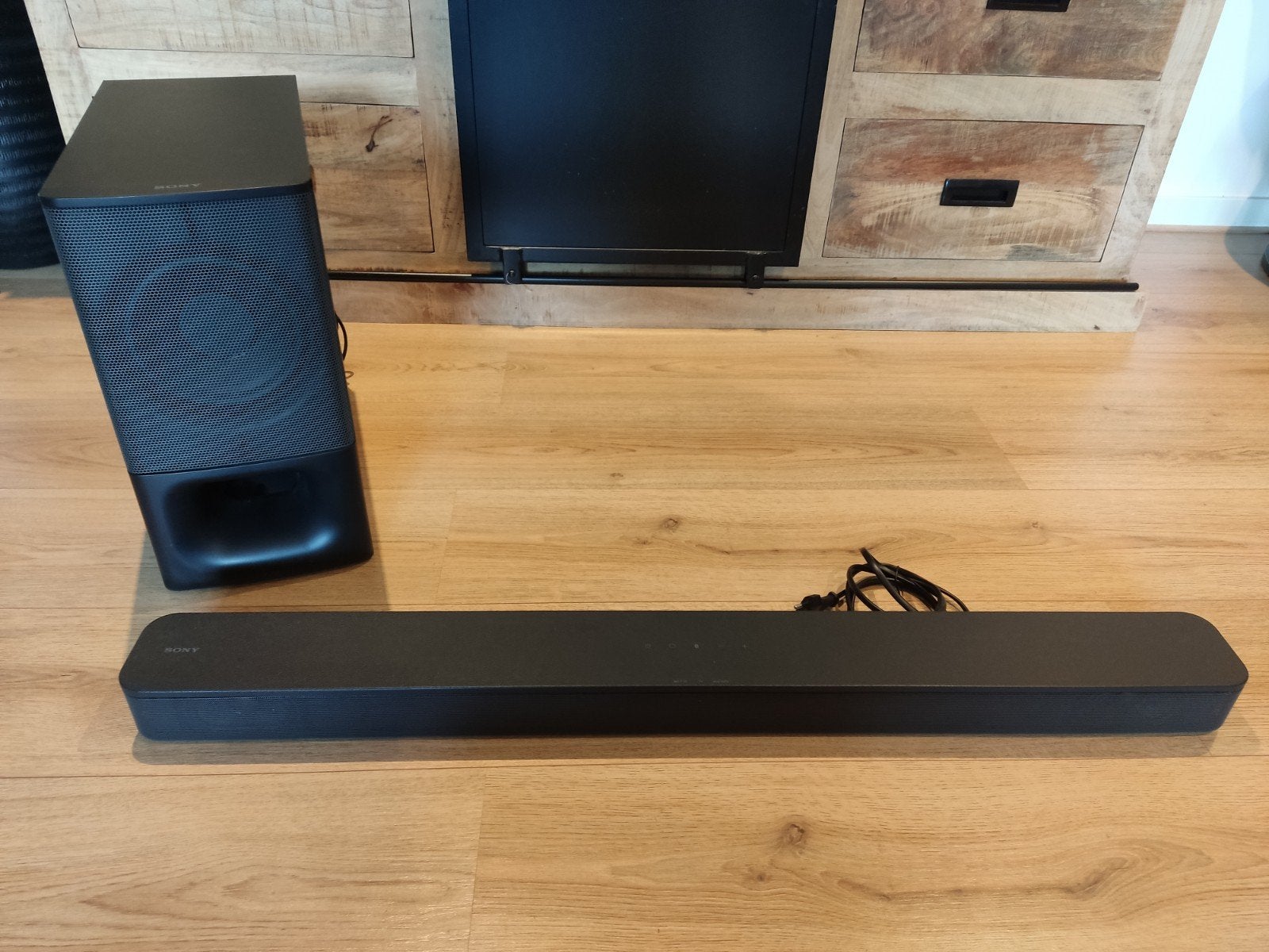 Sony HT S350 Soundbar en Subwoofer, Ophalen of Verzenden, Bluetooth, Zo goed als nieuw