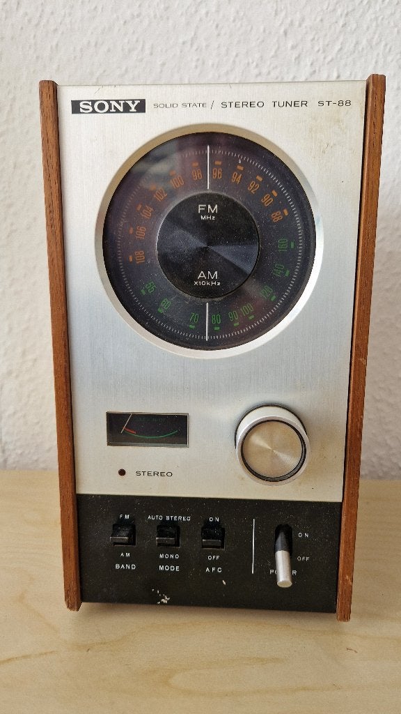 SONY ST-88 stereo tuner uit jaren '70, Ophalen of Verzenden