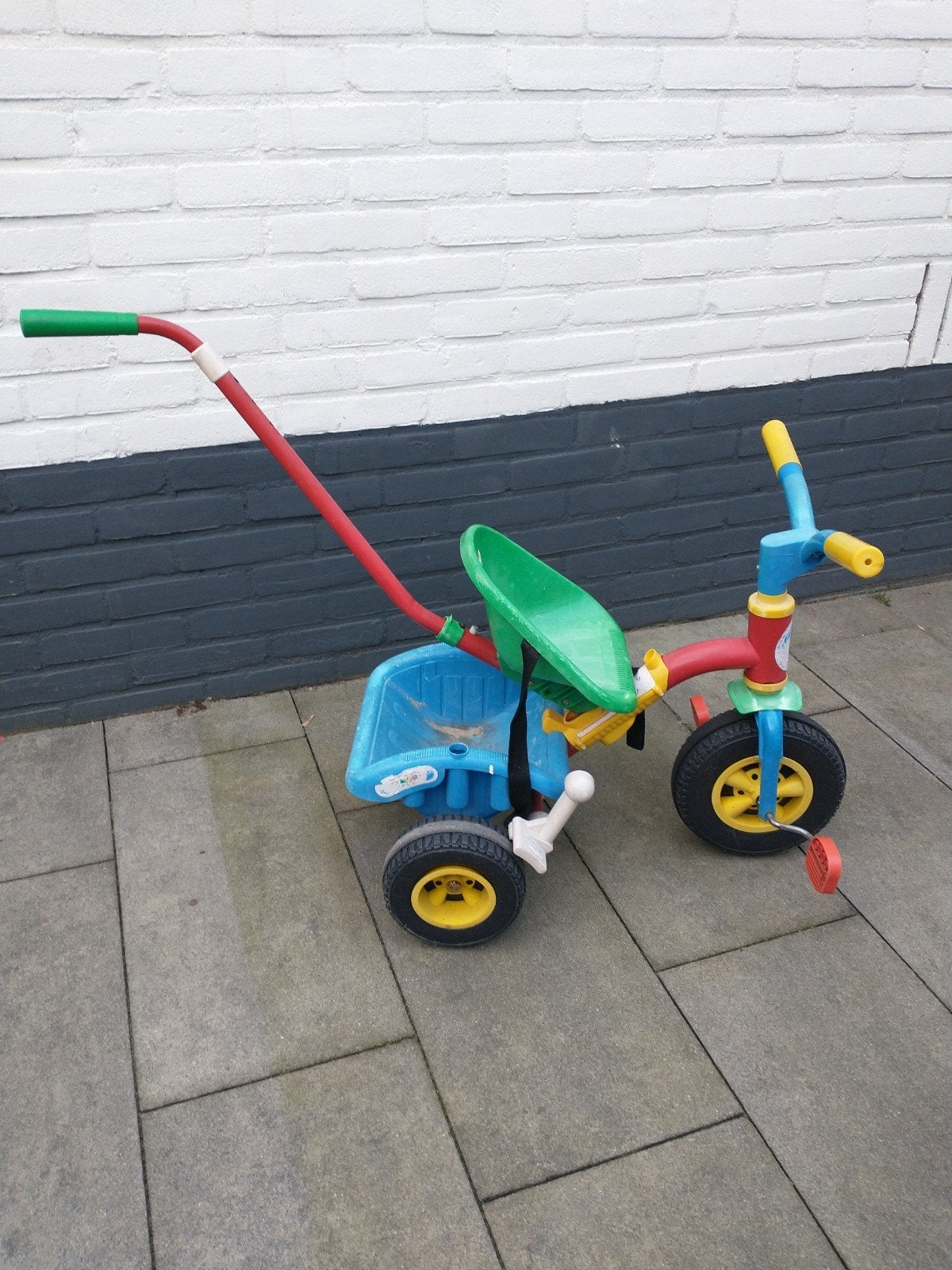 Gratis driewieler, Ophalen, Gebruikt