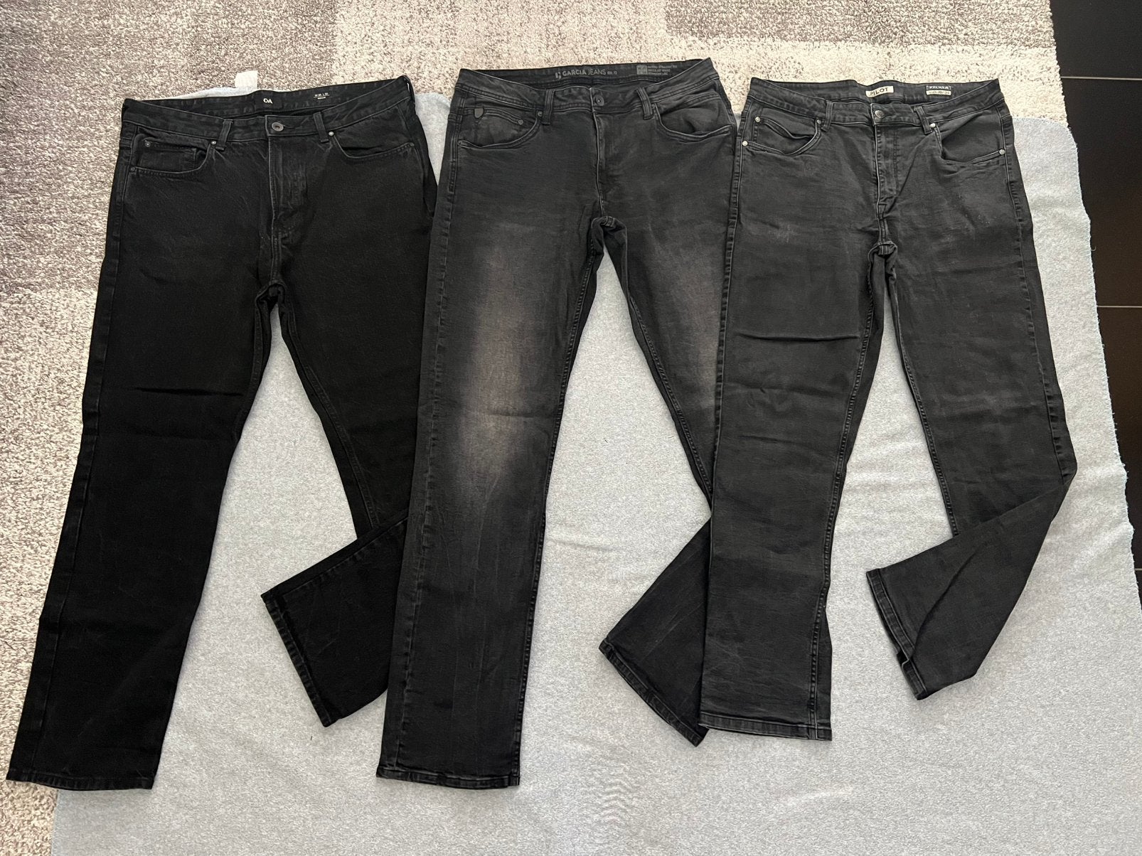 W36&W38 heren jeans pakket, Ophalen of Verzenden, Zo goed als nieuw, Overige maten, Zwart