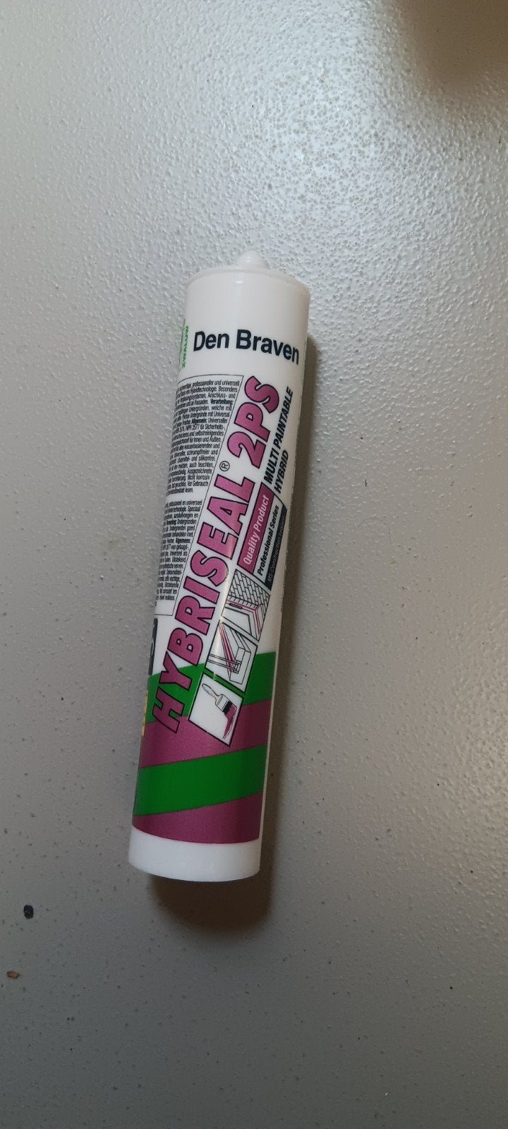 10 kokers Den Braven Hybriseal 2PS kit - Wit - 310ml, Overige materialen, Nieuw, Minder dan 5 m², Ophalen