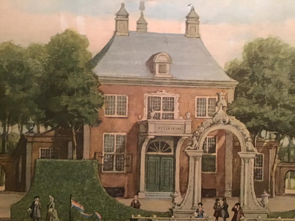 Oude schoolplaat in mooie lijst, Antiek en Kunst, Kunst | Schilderijen | Klassiek, Ophalen