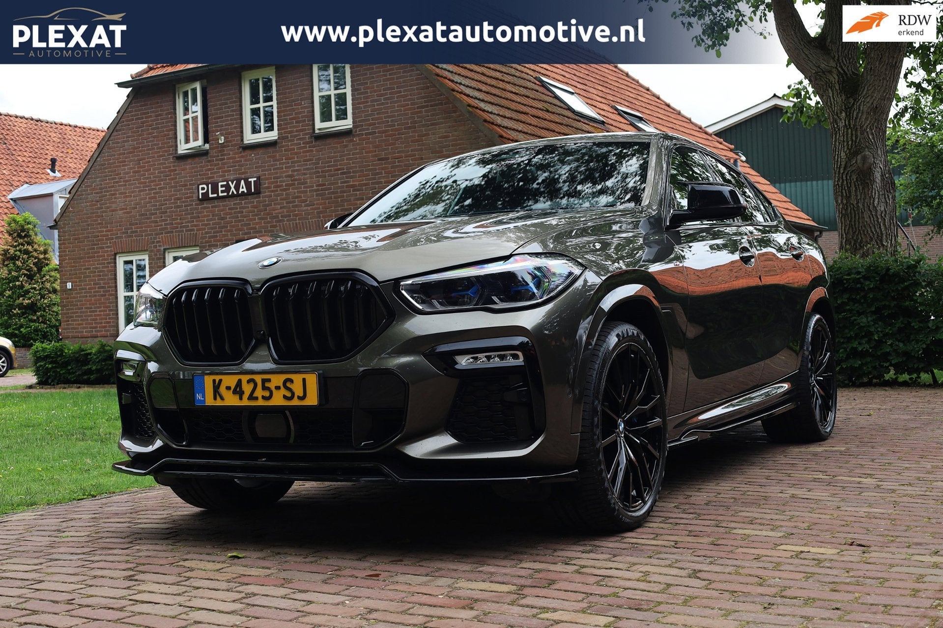 BMW X6 XDrive30d High Executive Aut. | M-Pakket | Maxton | P, Auto's, BMW, Dealer onderhouden, Gebruikt, 2993 cc, 255 €/maand