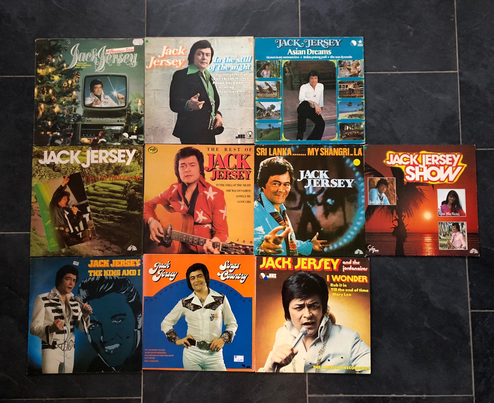 Jack Jersey 10 lp’s, Ophalen, LP