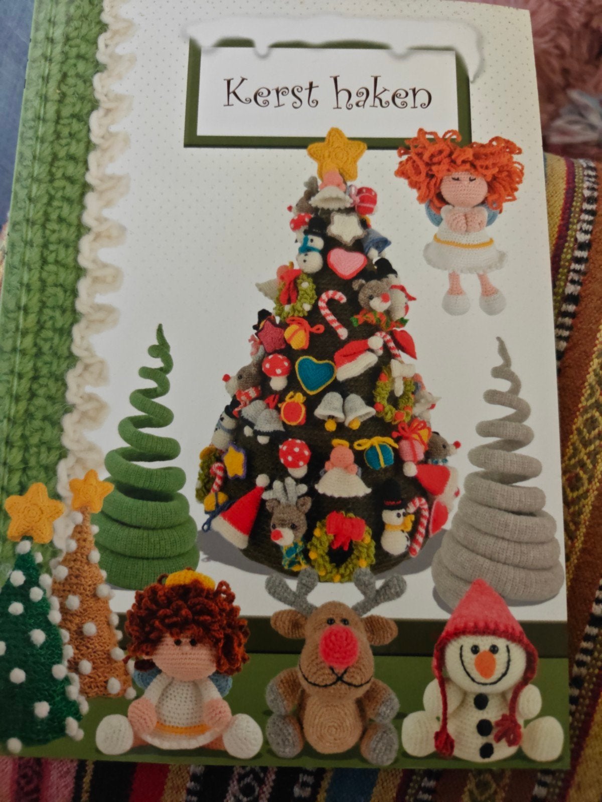 Kerst haken - Haakpatronen voor de feestdagen, Ophalen, Zo goed als nieuw, Haken, Patroon of Boek