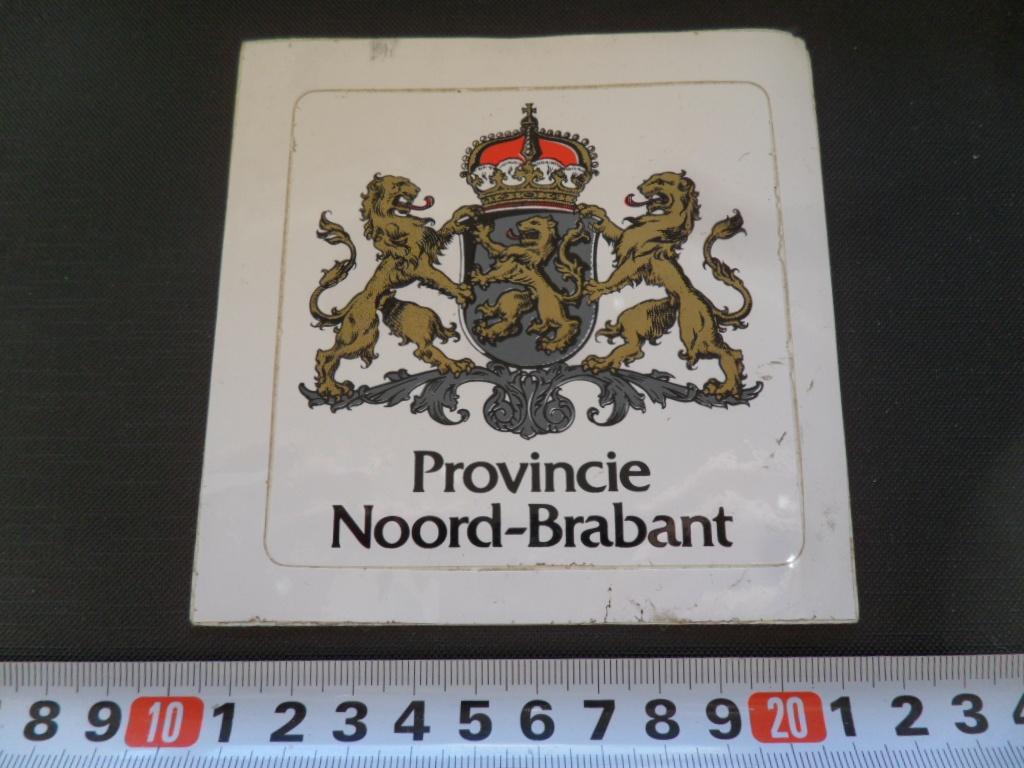 sticker Wapen Provincie Noord - Brabant, Ophalen, Zo goed als nieuw