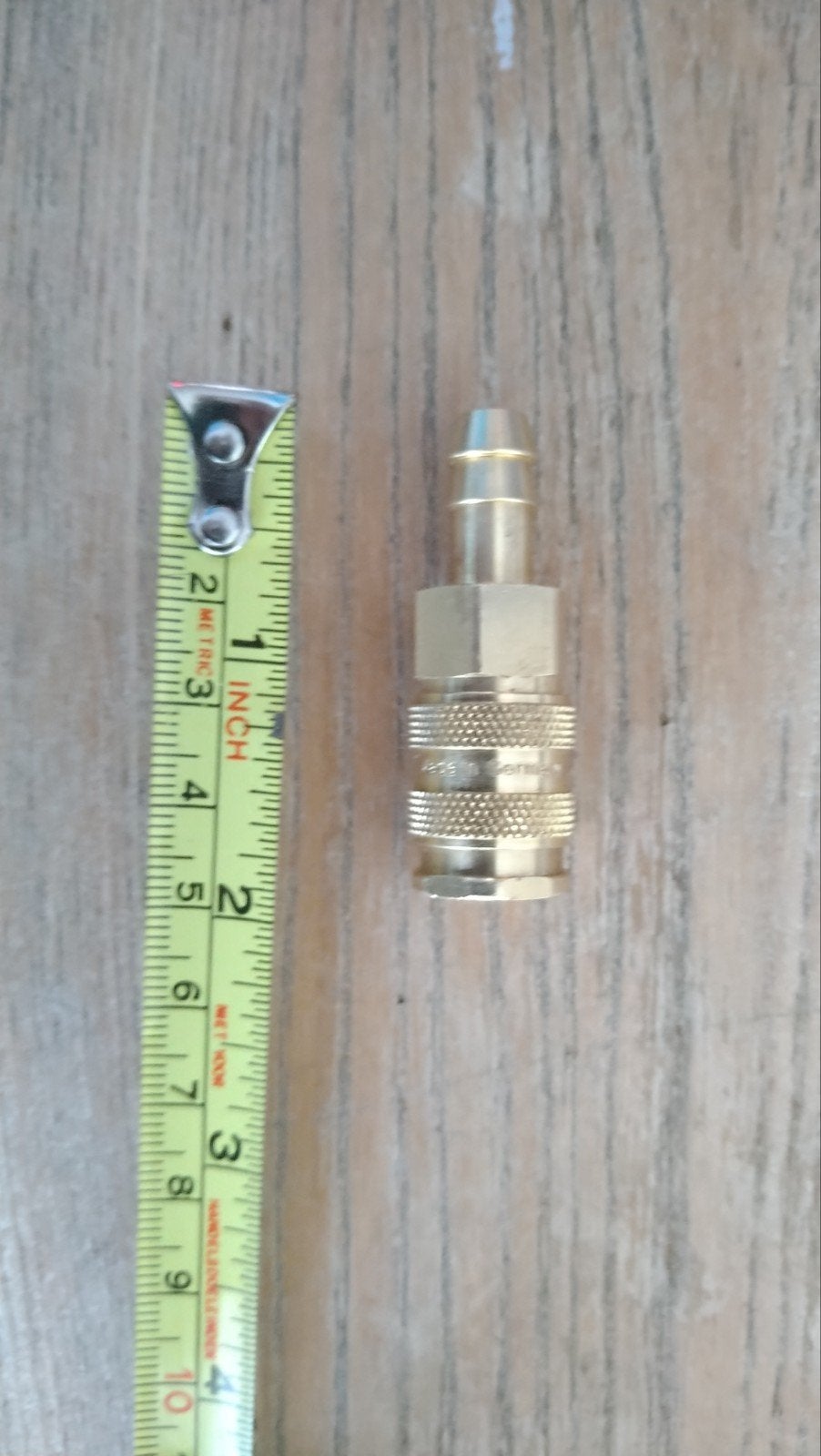 Rectus T21 koppeling type 21 met slangpilaar 5 mm slang, Ophalen of Verzenden, Zo goed als nieuw
