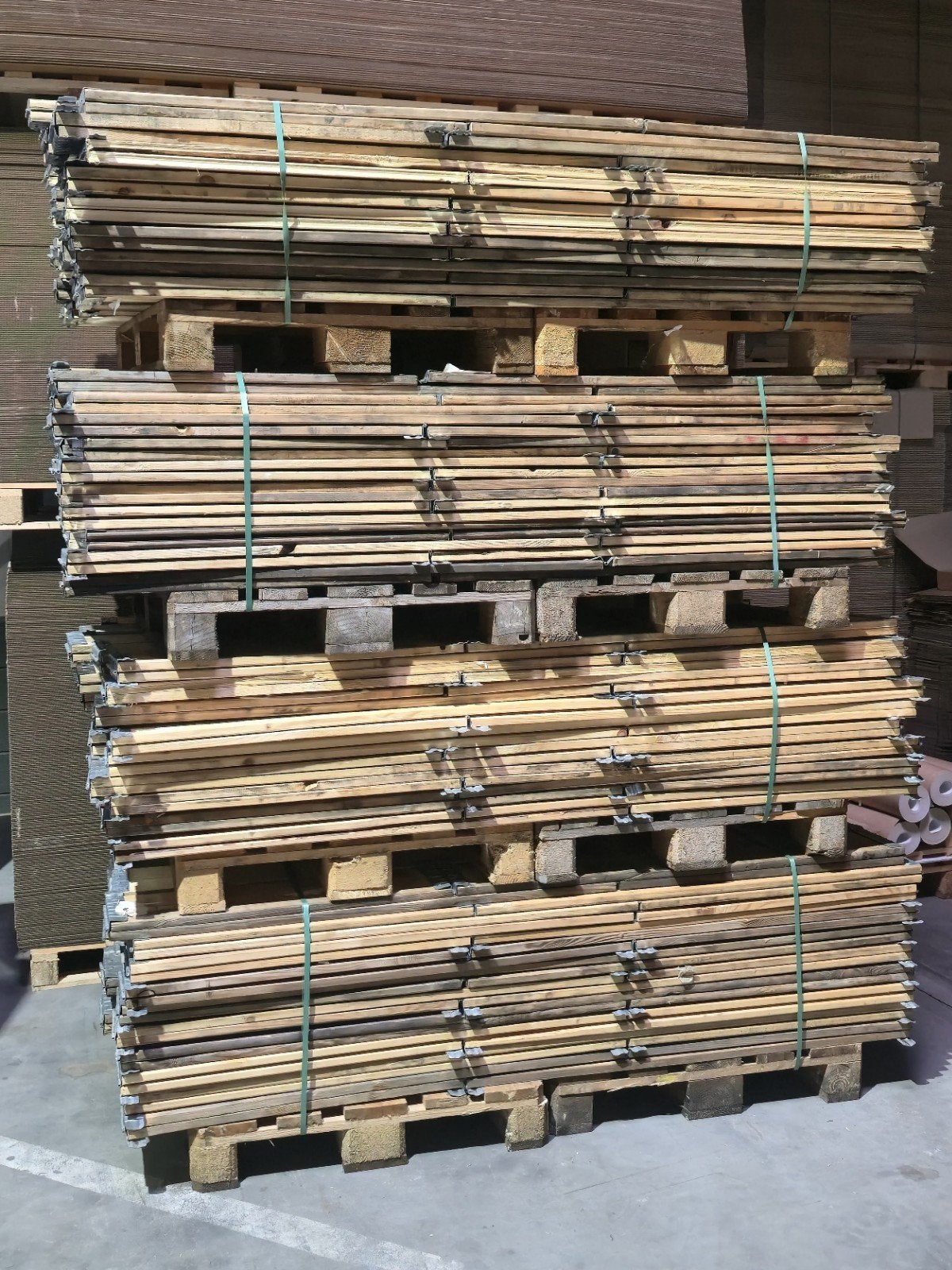 Pallet randen - Stapelranden - opzetranden, Gebruikt, 100 cm of meer, Opvouwbaar, 60 cm of meer