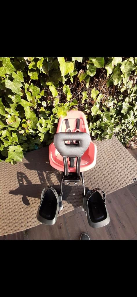 Bobike fietsstoeltje voorop - zo goed als nieuw, Ophalen, Voetsteuntjes, Voorzitje, Zo goed als nieuw