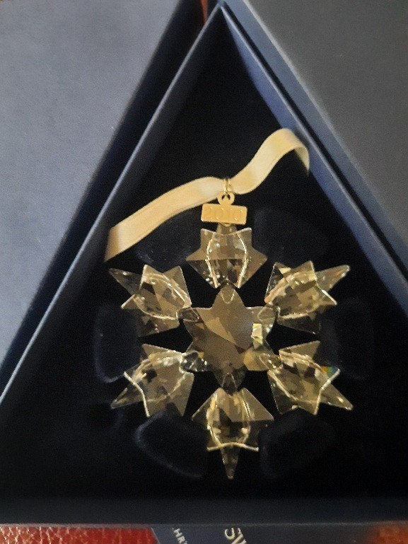Swarovski kerstster 2010, Verzamelen, Ophalen of Verzenden, Zo goed als nieuw, Figuurtje