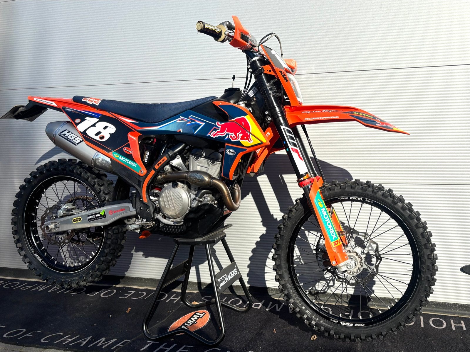 KTM 350 SXF HGS systeem, Motoren, Ophalen, Gebruikt