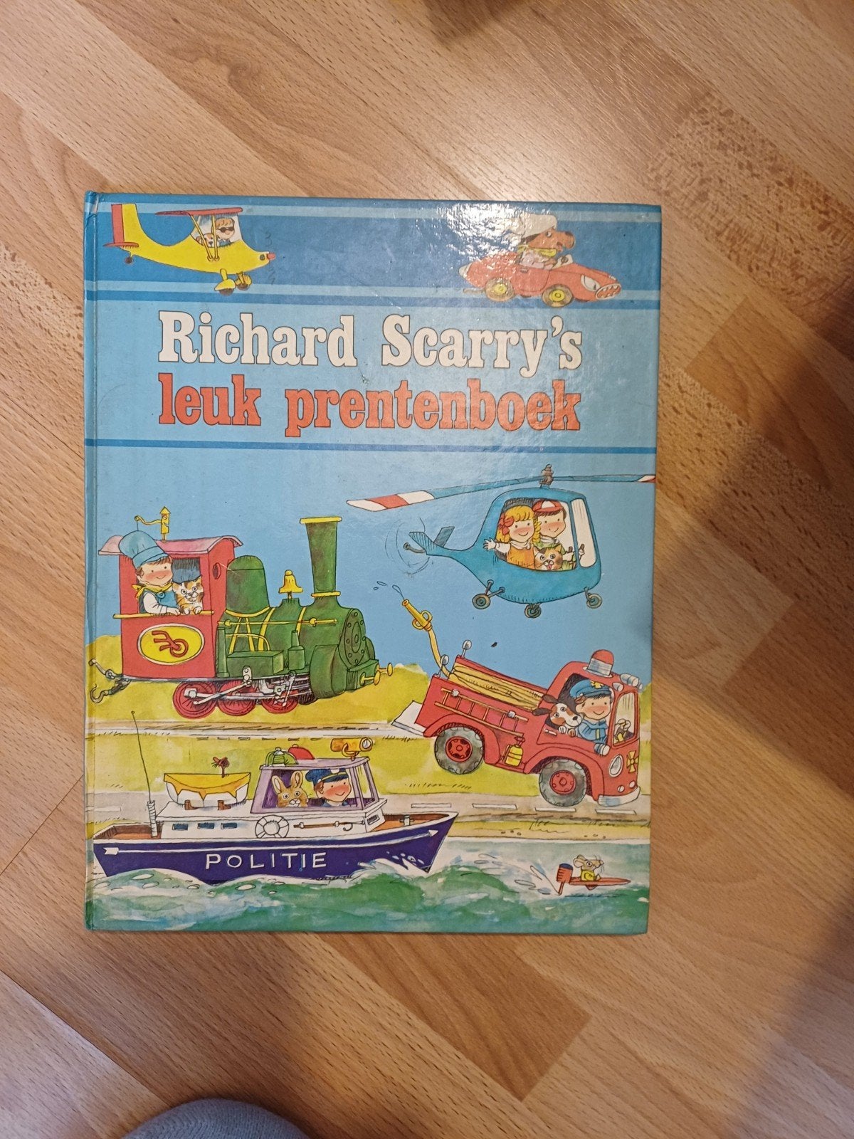Richard Scarry's Leuk Prentenboek - Vintage Kinderboek, Ophalen of Verzenden, Gelezen, Richard Scarry, Prentenboek